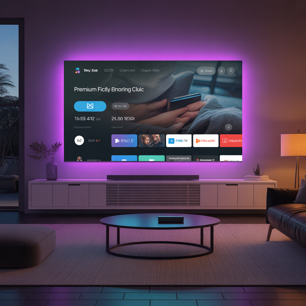 Premium Firestick IPTV product setup for UK streaming